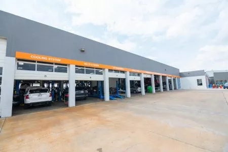 Reynolds Ford OKC dealership service area remodel