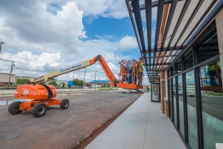 Aztec Building Systems, Oklahoma Full Service Design Build Construction Company | Santa Fe Commons retail center design build